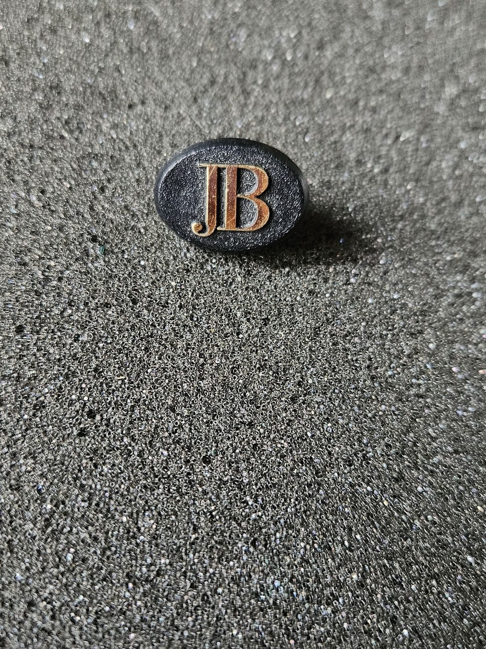 Vintage J&B (Justerini & Brooks) Scotch Whisky collectible lapel Pin.